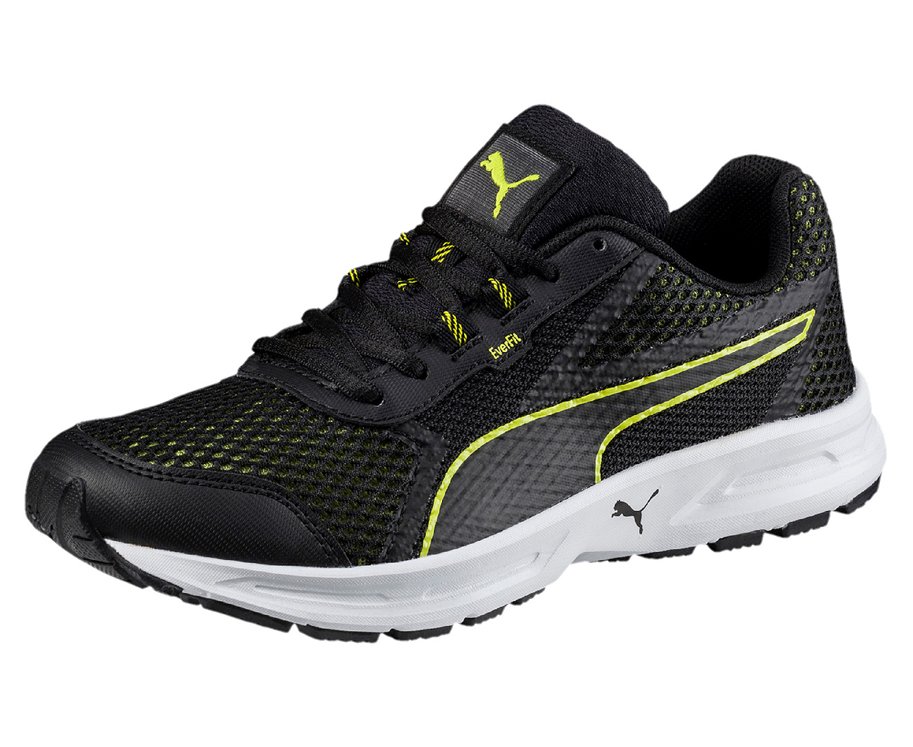 puma black shoes for school