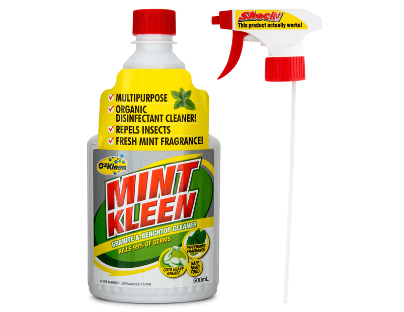 Ozkleen Mint Kleen Benchtop Cleaner Spray w/ Trigger 500mL