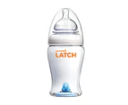 Munchkin 240ml (8oz) Latch Baby Feeding Milk Bottle Wide