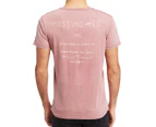 Mossimo Men's Irving Arc Tee - Mineral Red