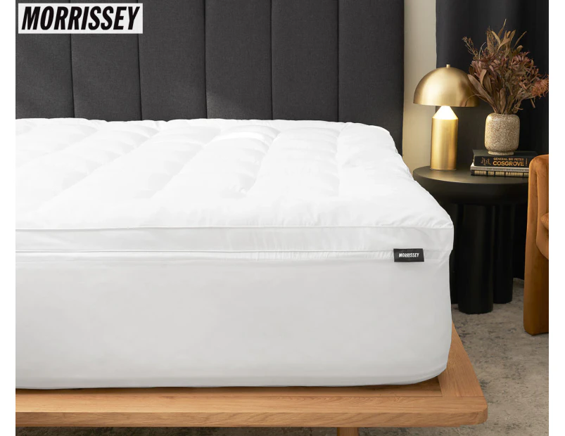 Morrissey Luxe Queen Bed Mattress Topper - White
