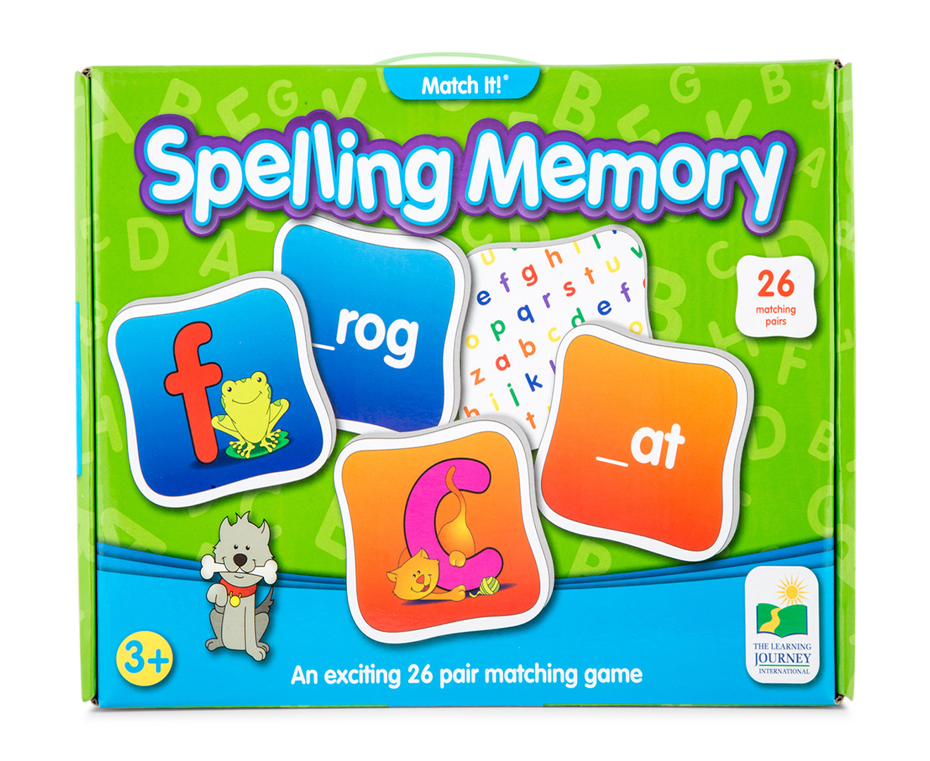 The Learning Journey Match It! Spelling Memory | GroceryRun.com.au