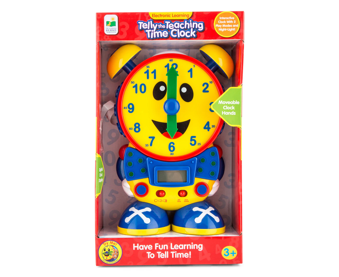 The Learning Journey Telly The Teaching Time Clock