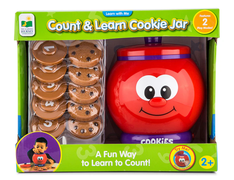 The Learning Journey Count & Learn Cookie Jar