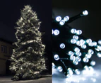 Lenoxx Solar Powered LED Christmas Party Lights 300-Pack - White