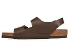 Birkenstock Unisex Milano Regular Fit Sandal - Dark Brown 3