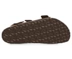 Birkenstock Unisex Milano Regular Fit Sandal - Dark Brown 6