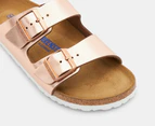 Birkenstock Arizona Soft Footbed Narrow Fit Sandals - Metallic Copper