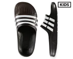 Adidas Pre/Grade-School Kids' Duramo Slide K - Black/White