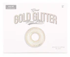 Giant Glitter Ring Pool Float - Gold