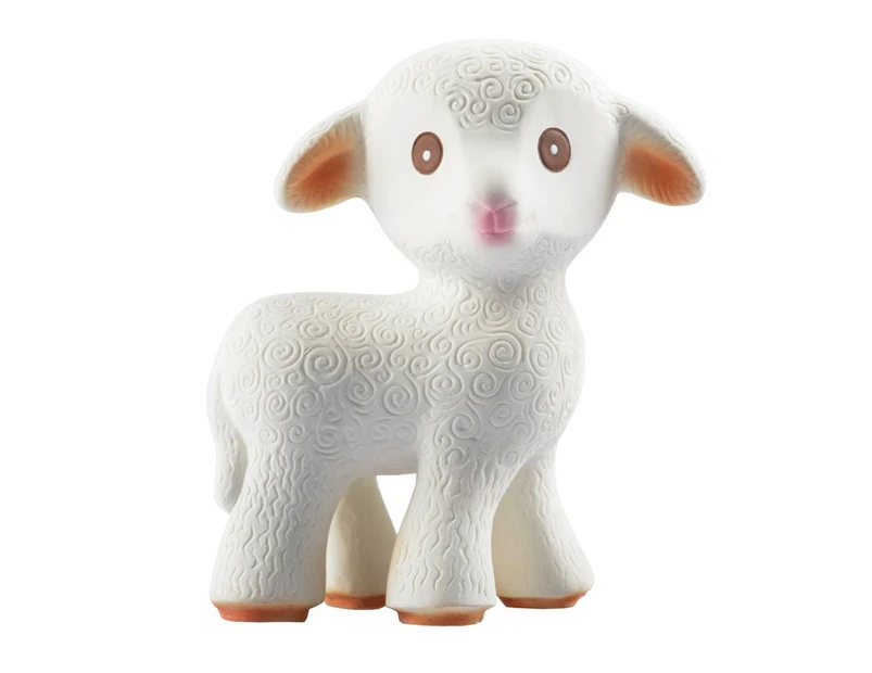 Caaocho Mia the Lamb - Natural Rubber Teething Toy - CaaOcho Friends Collection