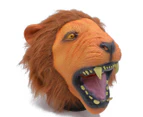 Halloween Costume Theater Latex Mask Creepy Dog Lion Head Mask Animal Party Toy