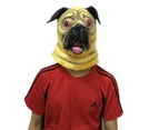 Halloween Costume Theater Latex Mask Creepy Dog Horse Head Mask Animal Party Toy
