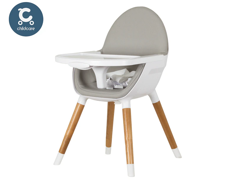 Childcare Bebe Care Pod Timber Highchair - Natural
