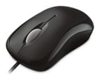Microsoft Wired Basic Optical Mouse - Black 3