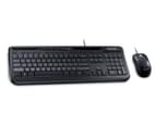 Microsoft Wired Desktop 600 Keyboard & Mouse - Black 4