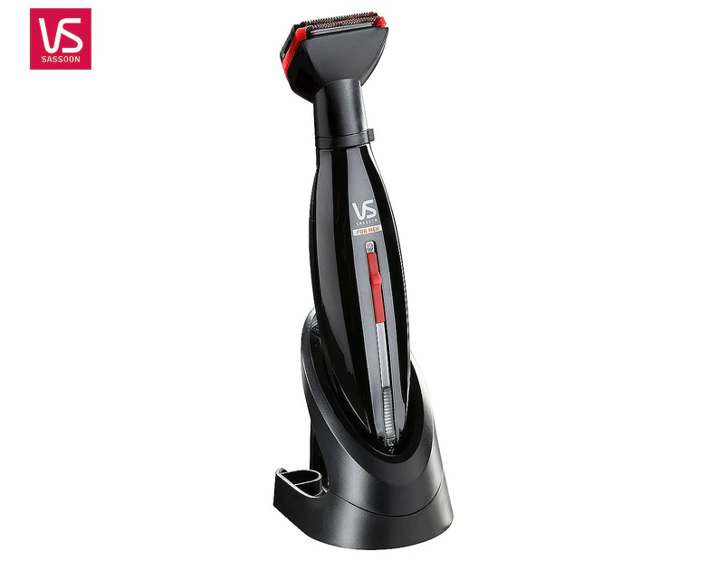 VS Sassoon I-Twin Dual Blade Rechargeable Trimmer - Black