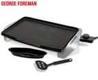 George Foreman Electric Griddle - Silver GREG10 video
