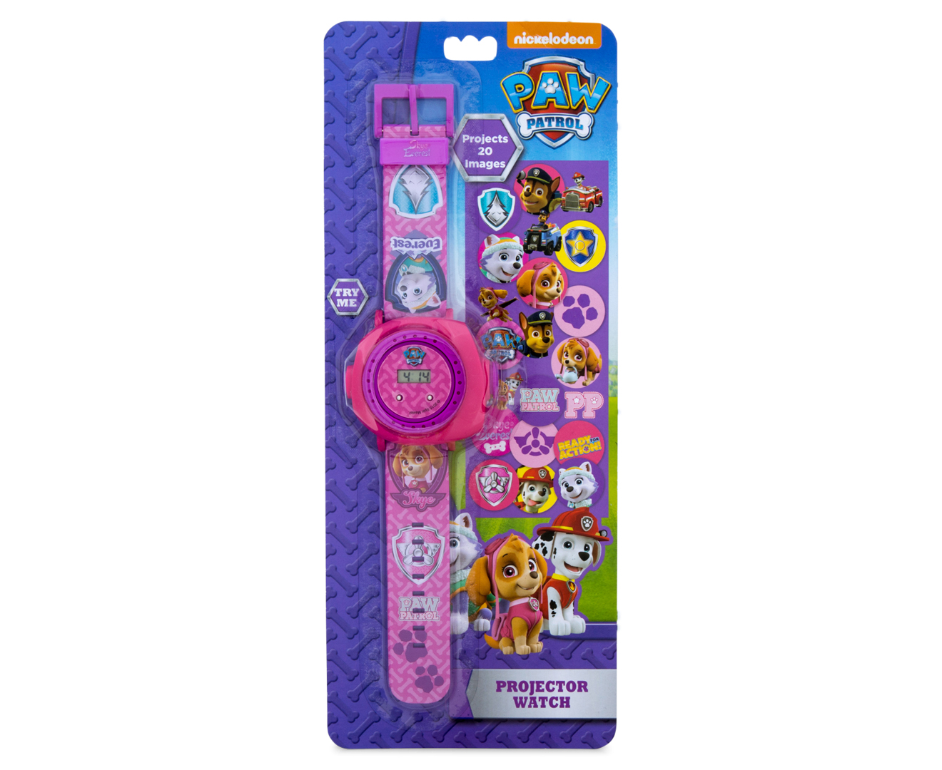 paw patrol watch pink