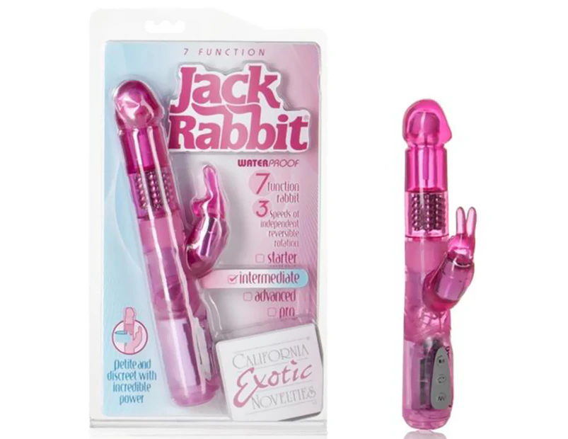 Jack Rabbit Original Waterproof Vibrator - Pink
