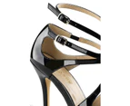 5" Heel Amuse Patent Leather Sandal  (Available in BLACK)