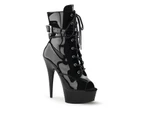 6" Heel Delight Patent Bootie (Available in BLACK)