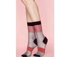 Navy with Multi-tonal Knee High Socks (Available in NAVY)