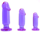 Crystal Jellies Anal Starter Kit - Lavender