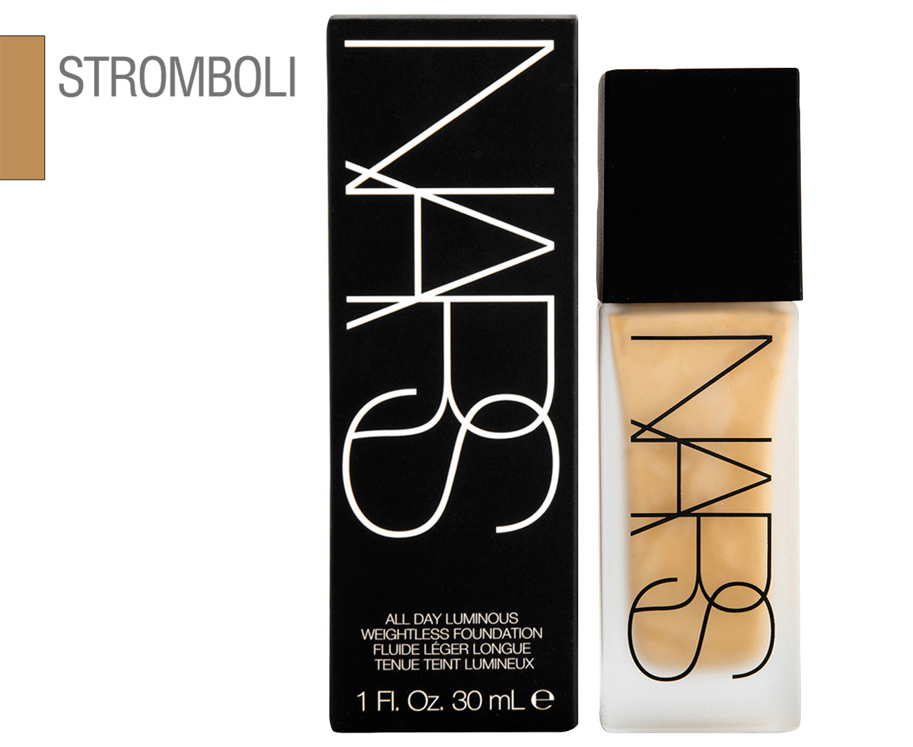 nars all day luminous weightless foundation benares dupe
