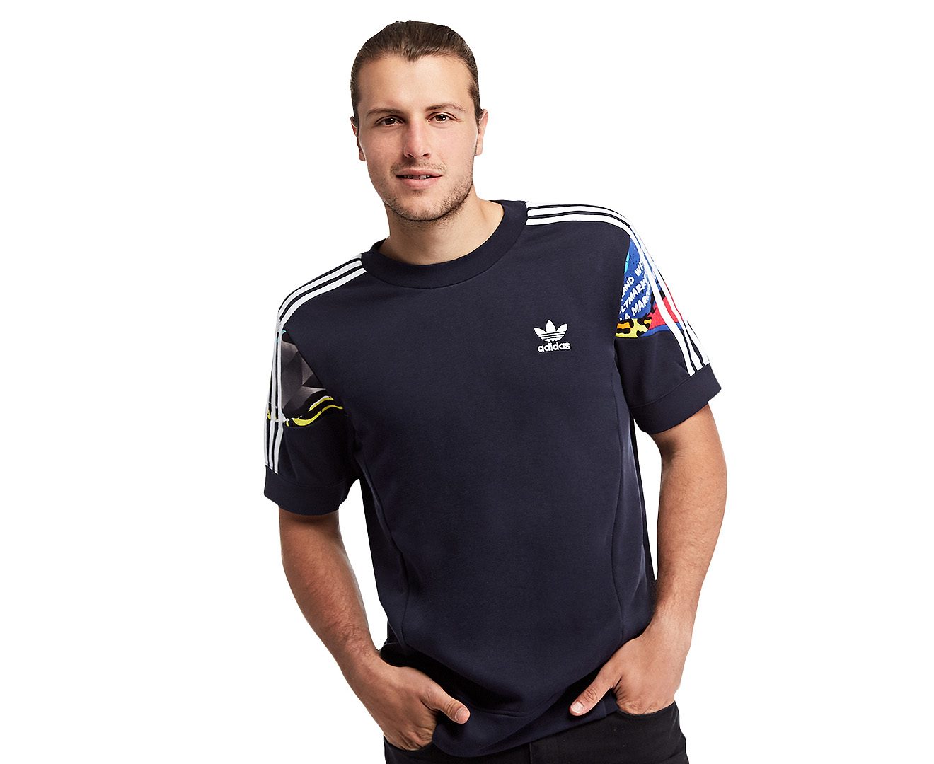 short sleeve sweatshirt adidas