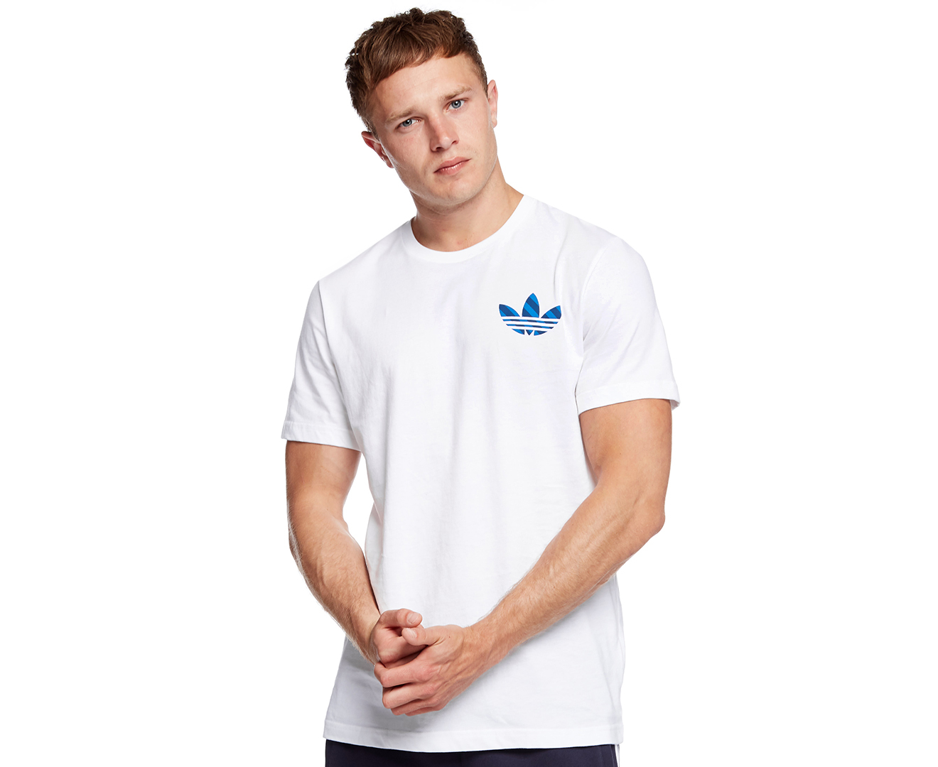 Adidas Originals Men's Adi Slogan Tee - White | Catch.com.au