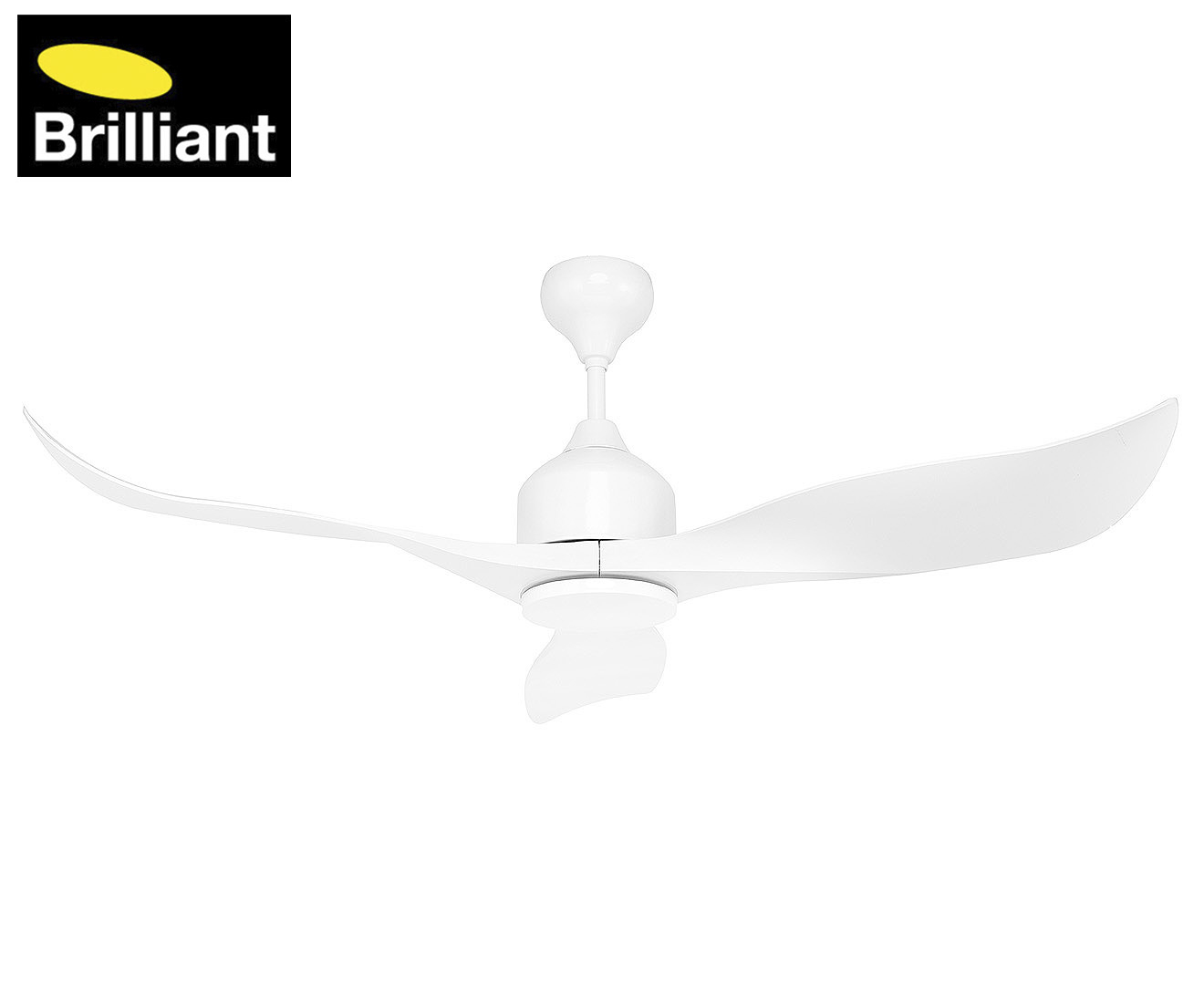 Brilliant 60 Inch Volante Ceiling Fan White Catch Com Au