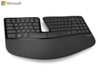 Microsoft Wireless Sculpt Ergonomic Desktop Keyboard & Mouse - Black 1