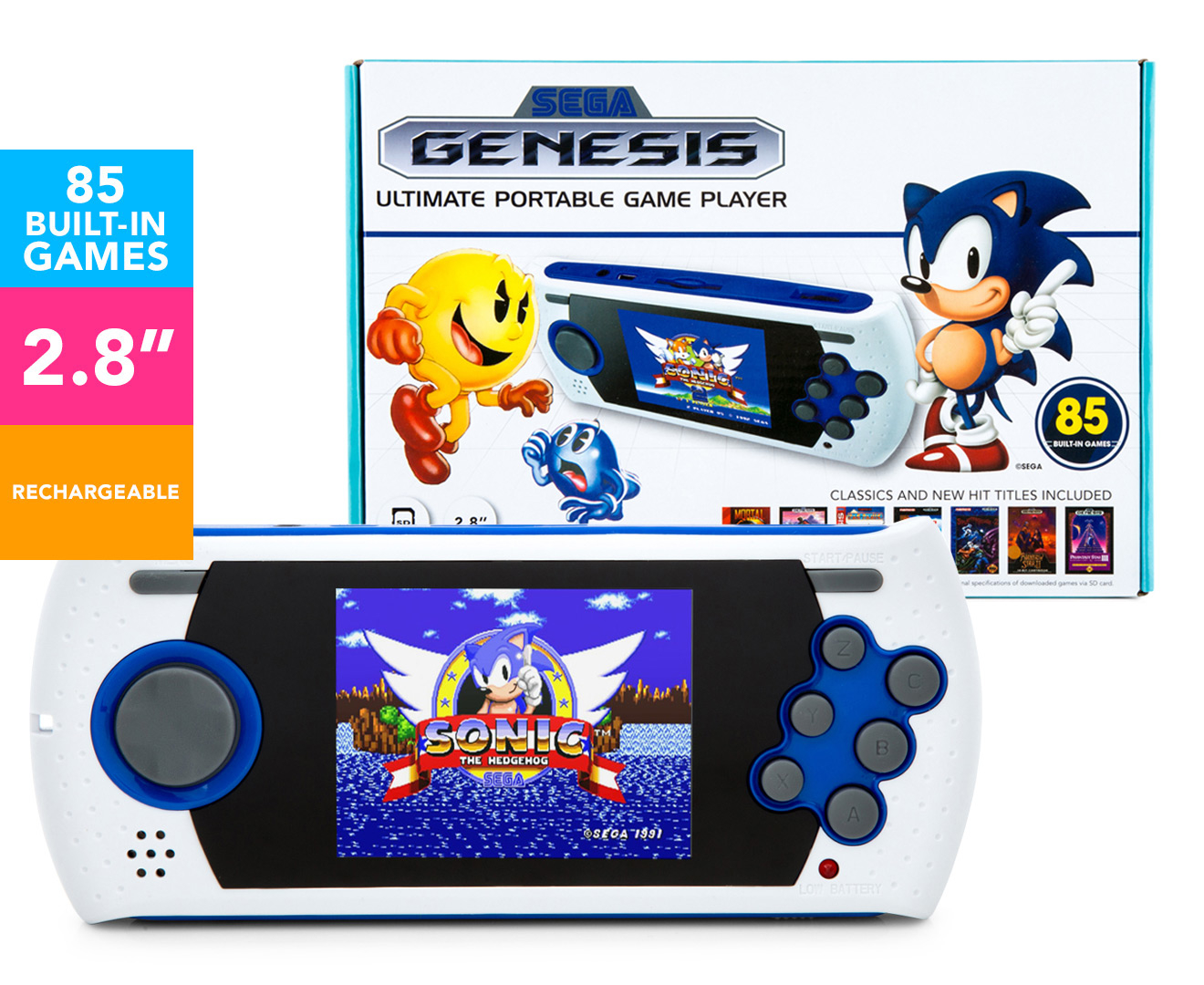 sega ultimate portable game player 2017 game list