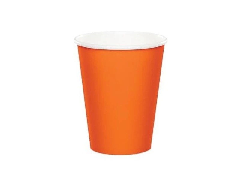Orange Party Cups (8pk)