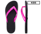 Ipanema Girls' Maize Thongs - Black/Pink