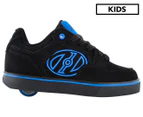 Heelys Boys' Motion Wheel Shoe - Black/Royal Blue