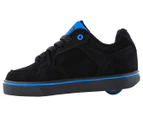 Heelys Boys' Motion Wheel Shoe - Black/Royal Blue