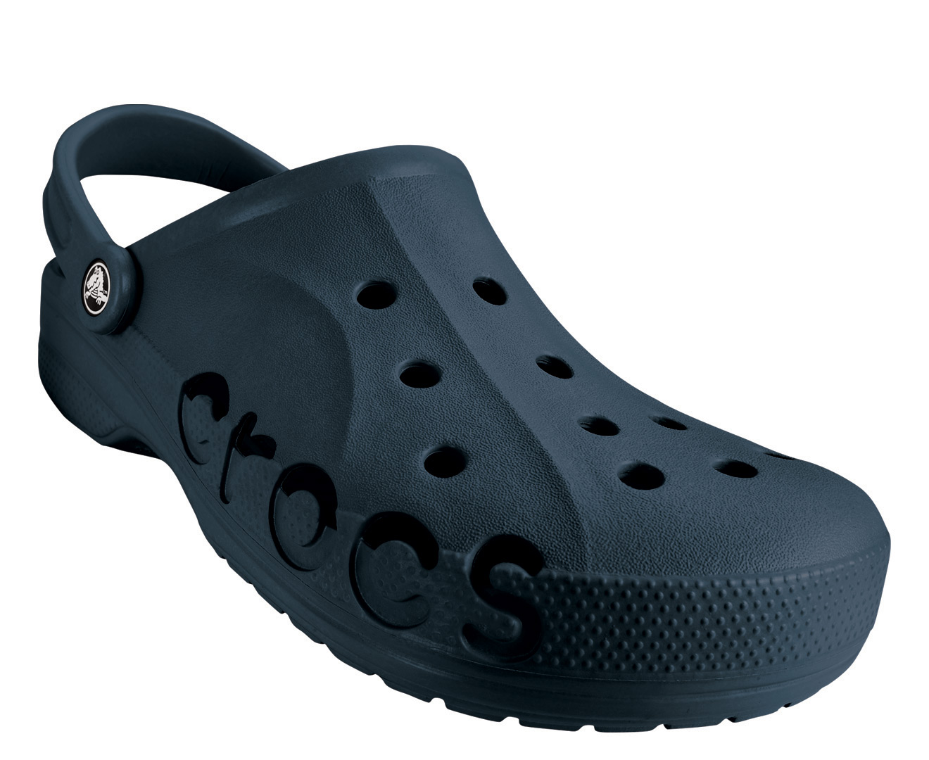 navy crocs