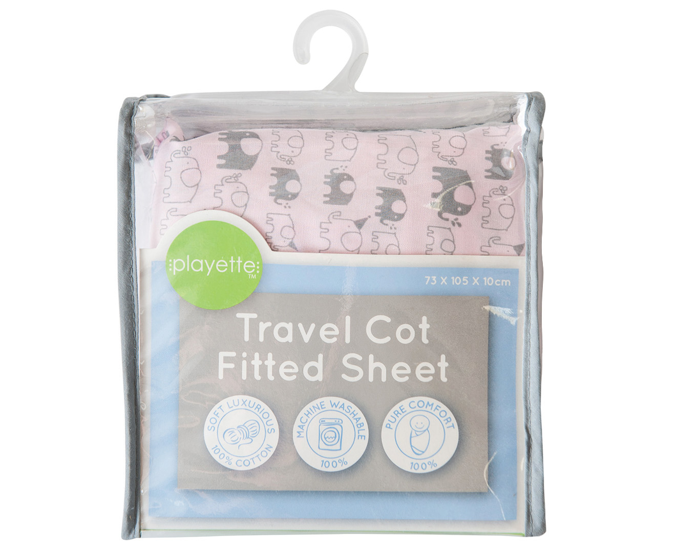 travel cot fitted sheets 100 x 70