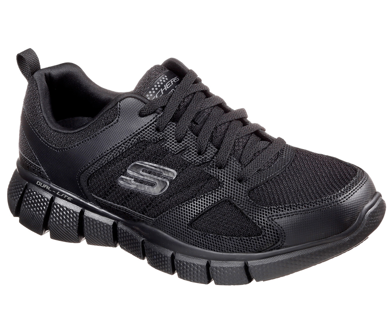 Skechers Men's Equalizer 2.0 On Track Shoe - Black | Great daily deals ...
