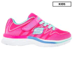 Skechers Pre/Grade-School Girls' Dream N' Dash Whimsy Shoe - Neon Pink/Aqua