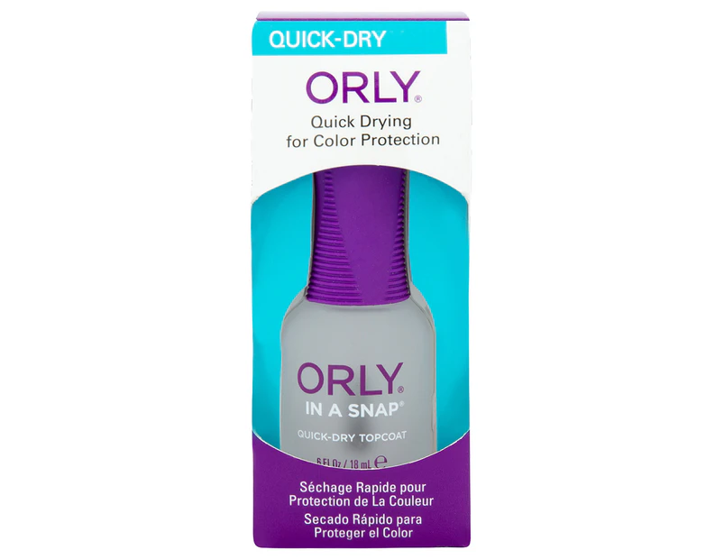 Orly In A Snap Quick-Dry Top Coat 18mL