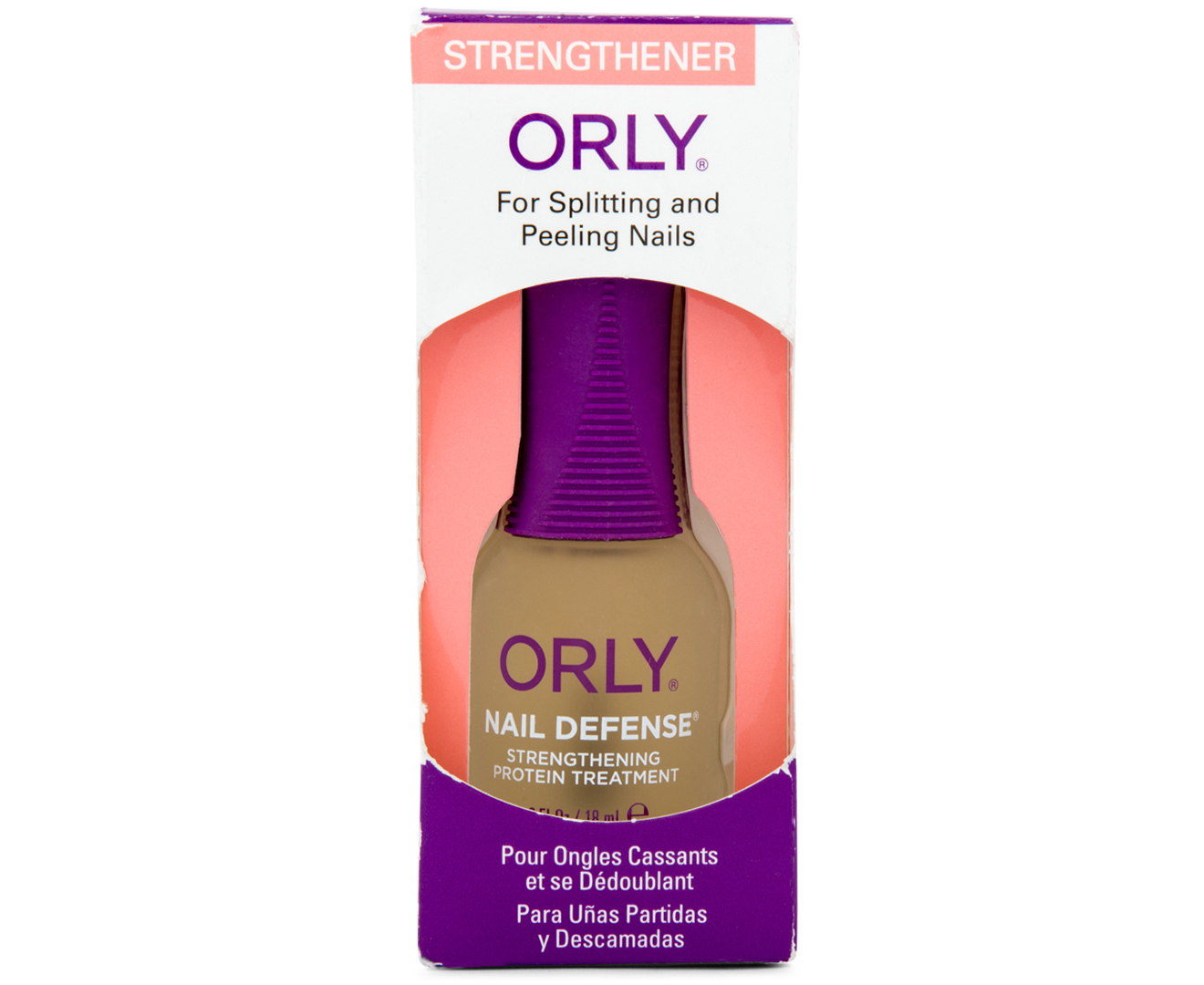 Orly Nail Defense Strengthening Protein Treatment 18mL | Catch.com.au