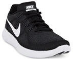 Nike Women's Free Run 2017 Shoe - Black/White-Dark Grey