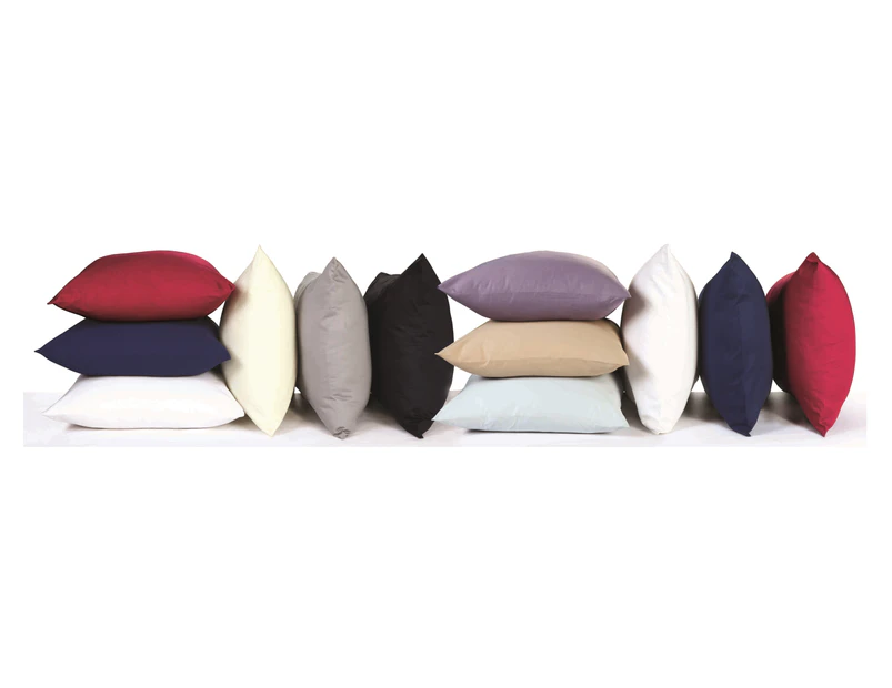 1000TC Pure Cotton Standard Pillowcases  Pair  BLUE