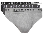 Hugo Boss Men's Cotton Stretch Mini-Brief 3-Pack - Assorted