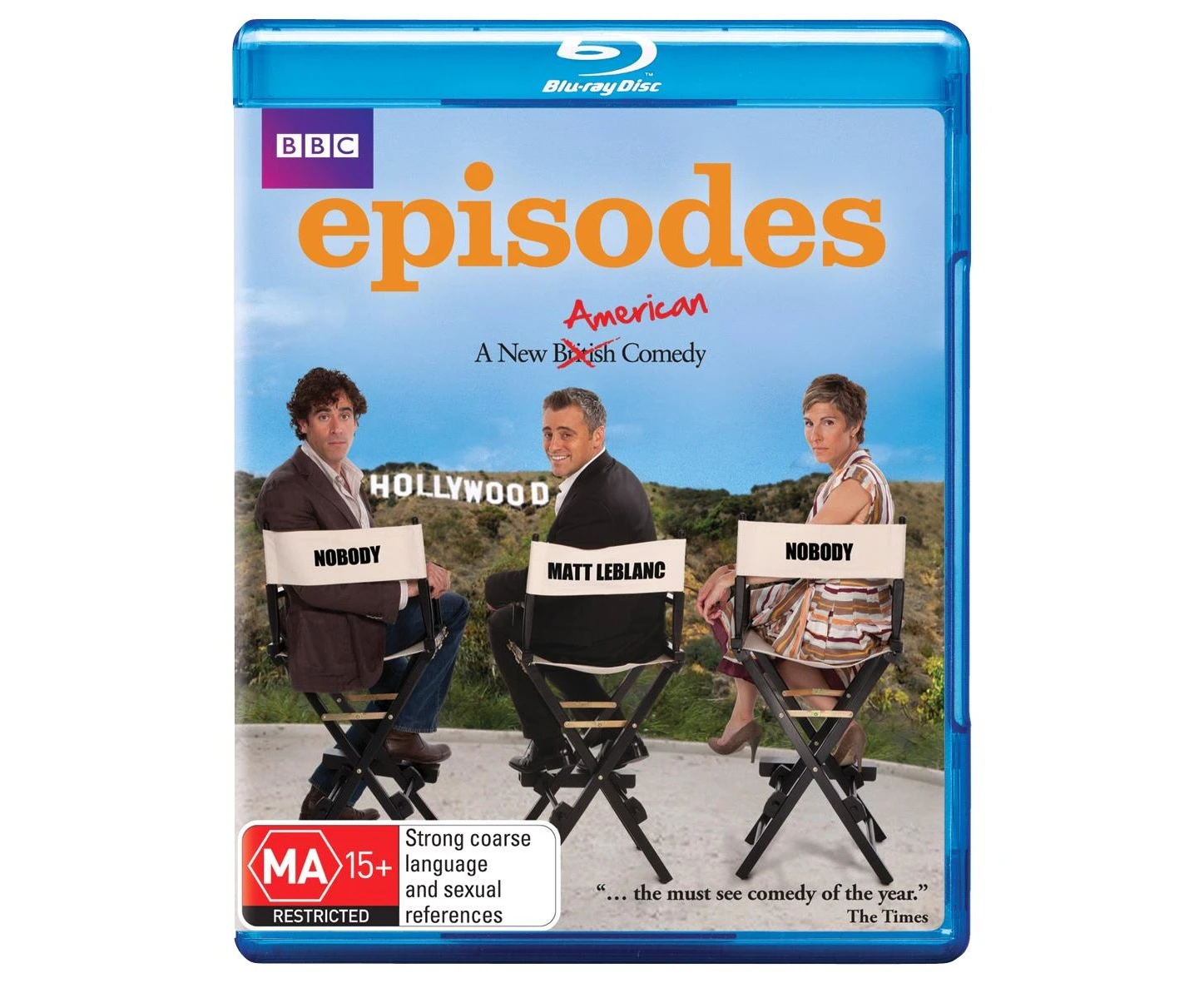 EPISODES -Rare Blu-Ray Aus Stock Comedy New Region B