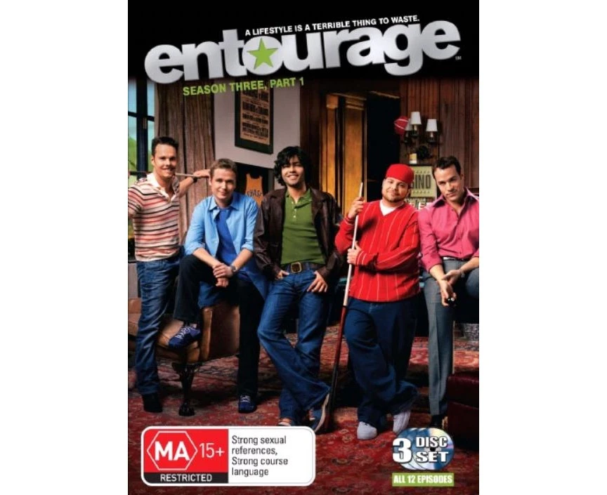 entourage Season 3 Part 1 - DVD Series Rare Aus Stock New Region 4