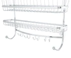 Interdesign York Lyra Wide Shower Caddy - Chrome